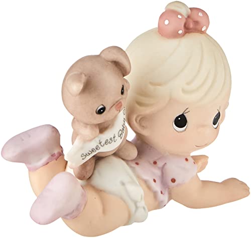 Precious Moments, The Sweetest Baby Girl Bisque Porzellan Figur 101501 von Precious Moments