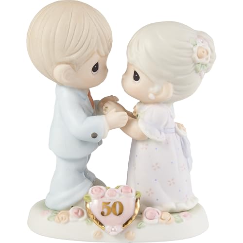 Precious Moments, Wir teilen A Love Forever Young, 50. Jahrestag, Bisque Porzellan Biskuit Porzellan Figur, 115912 Precious Moments, Wir teilen A Love Forever Young, 50. Jahrestag, Bisque Porzellan Biskuit Porzellan Figur, 115912 von Precious Moments