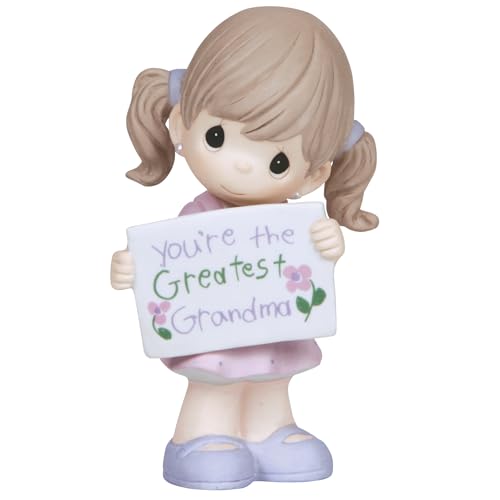 Precious Moments, You're The Greatest Grandma Bisque Porzellan Figur Mädchen 133033 von Precious Moments