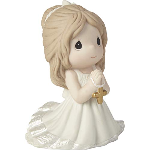 Precious Moments 202017 Remembrance of My First Communion Girl Bisque Porcelain Figurine Figur, Mehrfarbig, One Size von Precious Moments