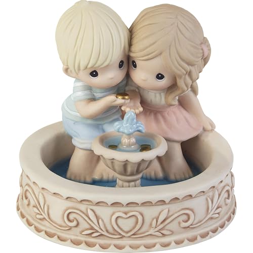 Precious Moments 203002 May All Our Wishes Come True Bisque Porzellanfigur von Precious Moments