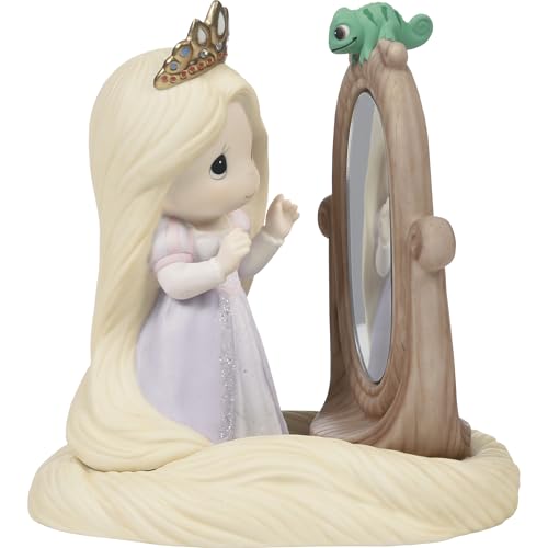 Precious Moments 241019 You're A Princess Disney Rapunzel Bisque Porzellan Figur von Precious Moments
