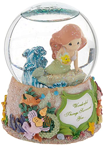 Precious Moments Disney Showcase Collection, Wonderful Things Surround You, Musik, Harz/Glas-Schneekugel, 132108, Mehrfarbig von Precious Moments