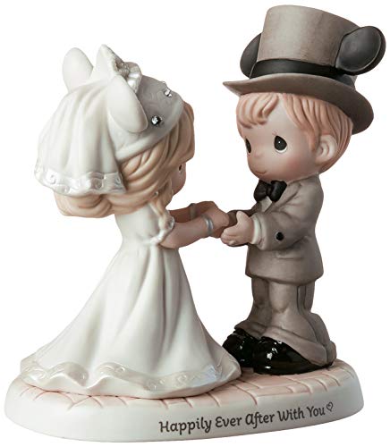 Precious Moments Disney Showcase Hochzeitspaar 191061 Figur, Einheitsgröße, Mehrfarbig von Precious Moments