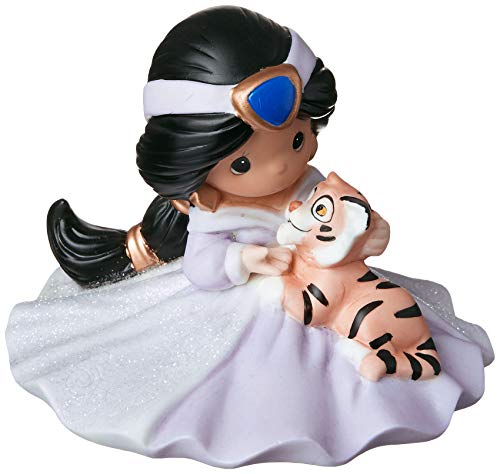 Precious Moments Disney Showcase Jasmine Figurine 191065 Figur, Porzellan, Mehrfarbig, One Size von Precious Moments