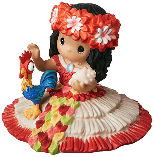 Precious Moments - Disney Showcase Moana Figur, How Far Will Your Dreams Take You, Biskuitporzellan – Sammlerstück, Geburtstagsgeschenk von Precious Moments