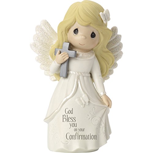 Precious Moments Konfirmation Engel Bisque Porzellan Figur 163052 von Precious Moments