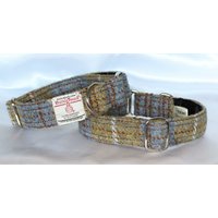 Harris Tweed House Collar Für Hunde Cruithneachd - Weizen von PreciousPoocheDesign