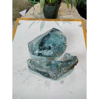 2, 5Kg | 675 Erstaunliche Seltene Bicolors Aqua Blue Von Andara Crystal Monatomic Natürliche Raue Sammlung Limitiert Zerschlagen von PreciousStoneID