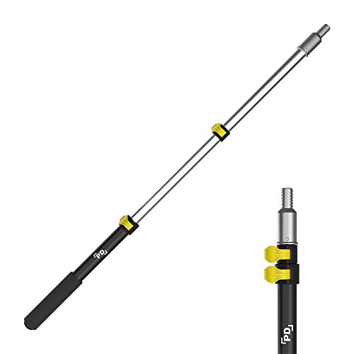 Precision Defined Teleskopstange – Teleskopstiel – 43 bis 97 cm stufenlos einstellbar – Teleskopstange aus Aluminium - Maler Teleskopstange mit 20 mm Gewinde – Teleskopstab – Teleskopstange Maler von Precision Defined