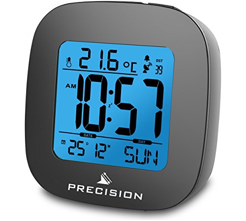 Precision Radio Controlled LCD Backlit Alarm Date Temperature Clock. by Precision Precision Radio Controlled LCD Backlit Alarm Date Temperature Clock. by Precision von Precision