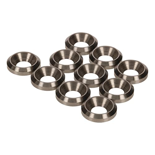 PrecisionGeek Unterlegscheiben aus Edelstahl Senkscheiben, Schüssel Form Versenkt Massiv Metall Veredelung Tasse M6 16mm 10 Stück PrecisionGeek Unterlegscheiben aus Edelstahl Senkscheiben, Schüssel Form Versenkt Massiv Metall Veredelung Tasse M6 16mm 10 Stück von PrecisionGeek