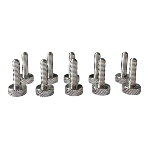 Precisiongeek – Rändelschraube M5 x 15 mm – Aluminium – 10 Stück – CNC-gefertigt – Handverstellbar – Für Möbel, Modellbau & Maschinenbau – Made in EU Precisiongeek – Rändelschraube M5 x 15 mm – Aluminium – 10 Stück – CNC-gefertigt – Handverstellbar – Für Möbel, Modellbau & Maschinenbau – Made in EU von PrecisionGeek