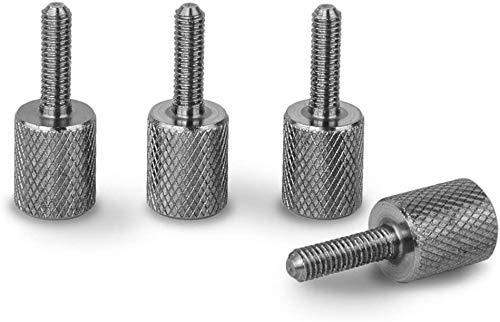 Precisiongeek Rostfreiem Edelstahl Rändelschrauben M3.5 x 12mm (4 Stück) Sechskantschlüssel von PrecisionGeek