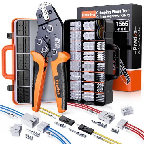 Draht-Crimpwerkzeug-Steckverbinder-Set Draht-Crimpwerkzeug-Steckverbinder-Set von Preciva