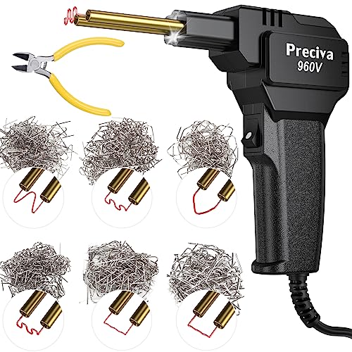 Kunststoff Schweißgerät, Preciva 50W Auto Stoßstangen Riss Reparatur Set Kunststoff Schweißen Maschine Auto Stoßstange Reparatur Set Reparieren Maschine für Auto-Stoßstange/Autoteile/Kajak/Kanu von Preciva
