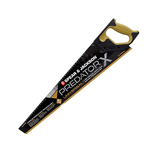 Spear & Jackson B98X PredatorX Säge, 55,9 cm x 8 Zähne pro Zoll Spear & Jackson B98X PredatorX Säge, 55,9 cm x 8 Zähne pro Zoll von Spear & Jackson