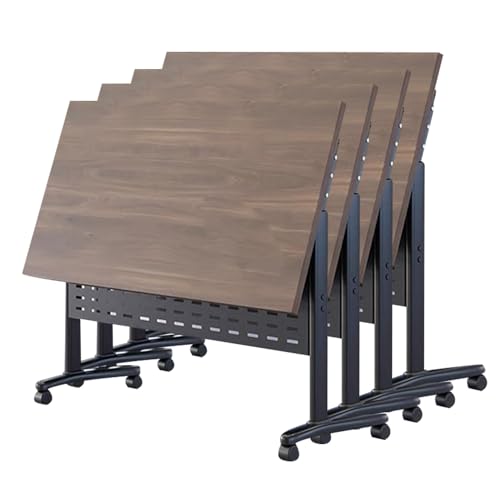 Klappbarer Konferenztisch mit Rädern Großer mobiler Schulungstisch Konferenzraumtische im Flip-Top-Design Rollender Seminar-Besprechungstisch Klappbarer Konferenztisch mit Rädern Großer mobiler Schulungstisch Konferenzraumtische im Flip-Top-Design Rollender Seminar-Besprechungstisch von Preferspace