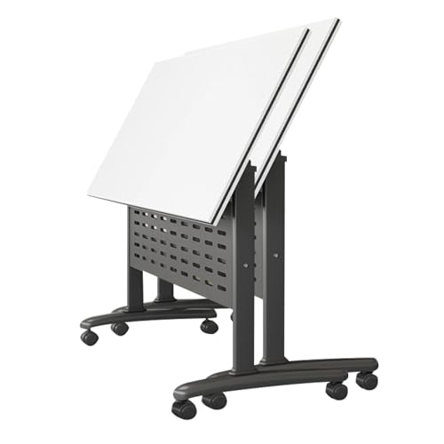Konferenztisch Großer mobiler Schulungstisch, rollbar, faltbar mit Rädern, Flip-Top-Design, Seminar- und Besprechungstische, modulare Büro-Konferenzraumtische Konferenztisch Großer mobiler Schulungstisch, rollbar, faltbar mit Rädern, Flip-Top-Design, Seminar- und Besprechungstische, modulare Büro-Konferenzraumtische von Preferspace