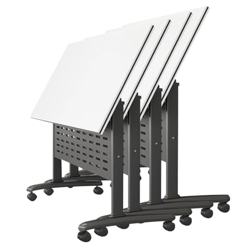 Konferenztisch Großer mobiler Schulungstisch, rollbar, faltbar mit Rädern, Flip-Top-Design, Seminar- und Besprechungstische, modulare Büro-Konferenzraumtische Konferenztisch Großer mobiler Schulungstisch, rollbar, faltbar mit Rädern, Flip-Top-Design, Seminar- und Besprechungstische, modulare Büro-Konferenzraumtische von Preferspace