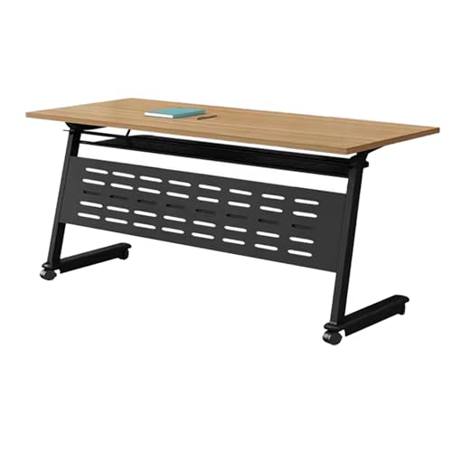 Preferspace Klappbarer Konferenztisch, mobiler Schulungsraum, Flip-Top-Design mit geräuschlosen Rädern, Stabiler Stahlrahmen für Büros, Besprechungen, Klassenzimmer Preferspace Klappbarer Konferenztisch, mobiler Schulungsraum, Flip-Top-Design mit geräuschlosen Rädern, Stabiler Stahlrahmen für Büros, Besprechungen, Klassenzimmer von Preferspace