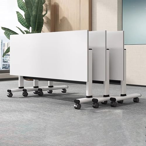 Preferspace Klappbarer Konferenztisch mit 360-Grad-Mobilität, feststellbaren Rädern, Flip-Top-Design, stabilem Rahmen für Konferenz- und Schulungsräume Preferspace Klappbarer Konferenztisch mit 360-Grad-Mobilität, feststellbaren Rädern, Flip-Top-Design, stabilem Rahmen für Konferenz- und Schulungsräume von Preferspace