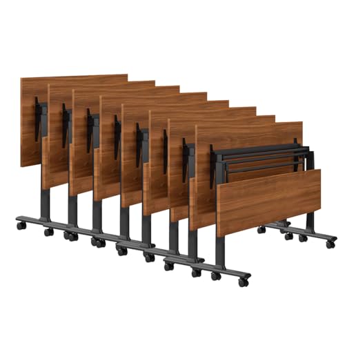 Preferspace Klappbarer Konferenztisch mit Flip-Top-Design und Rollen für Schulungsräume. Mobiler Einsatz in Seminaren, Besprechungen und Büros. Preferspace Klappbarer Konferenztisch mit Flip-Top-Design und Rollen für Schulungsräume. Mobiler Einsatz in Seminaren, Besprechungen und Büros. von Preferspace