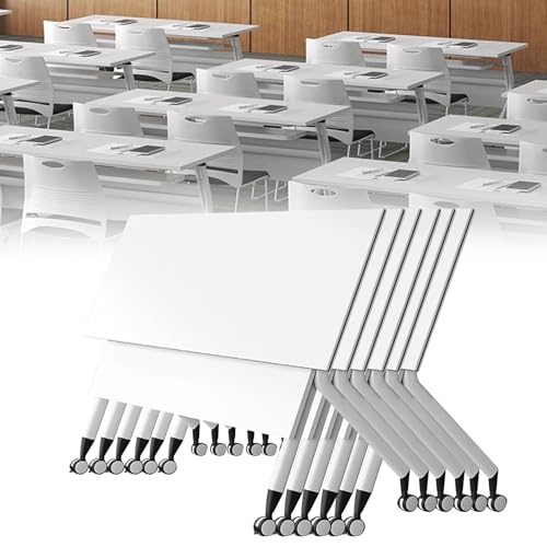 Preferspace Klappbarer Konferenztisch mit Rädern und Klappdesign für platzsparenden Transport zur Verwendung in Besprechungstischen, Klapptisch für Büros Preferspace Klappbarer Konferenztisch mit Rädern und Klappdesign für platzsparenden Transport zur Verwendung in Besprechungstischen, Klapptisch für Büros von Preferspace