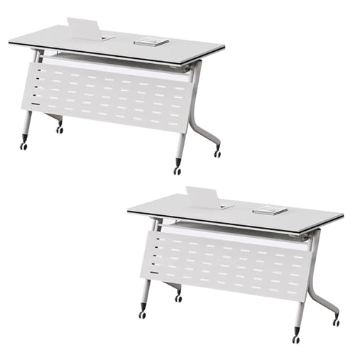 Preferspace Klappbarer Konferenztisch mit feststellbaren Rollen Flip Top Mobiler Schulungstisch Klappbar für Konferenzräume Schulungsräume Besprechungstische Preferspace Klappbarer Konferenztisch mit feststellbaren Rollen Flip Top Mobiler Schulungstisch Klappbar für Konferenzräume Schulungsräume Besprechungstische von Preferspace