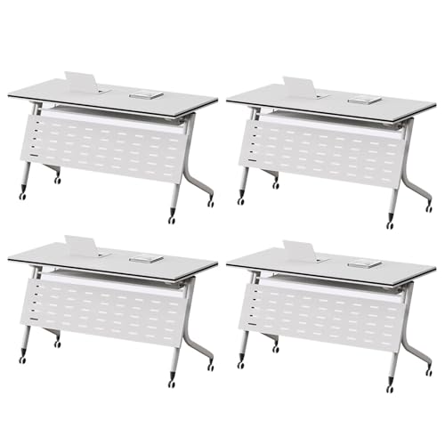 Preferspace Klappbarer Konferenztisch mit feststellbaren Rollen Flip Top Mobiler Schulungstisch Klappbar für Konferenzräume Schulungsräume Besprechungstische Preferspace Klappbarer Konferenztisch mit feststellbaren Rollen Flip Top Mobiler Schulungstisch Klappbar für Konferenzräume Schulungsräume Besprechungstische von Preferspace