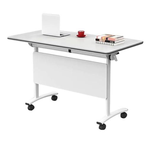 Preferspace Konferenzraumtische, Klappbare Konferenztische, Mobiler Klapptisch mit Rollen und geräuschlosen Feststellrädern, Tragbares Seminartraining Preferspace Konferenzraumtische, Klappbare Konferenztische, Mobiler Klapptisch mit Rollen und geräuschlosen Feststellrädern, Tragbares Seminartraining von Preferspace