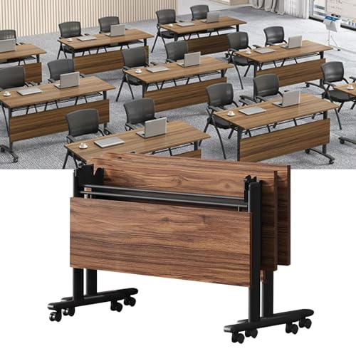 Preferspace Konferenztisch, klappbar, mit Rädern, Stabiler Rahmen, Klappfunktion, Schulungsräume, Mobile Nutzung, Büros, Klassenzimmer, Besprechungsräume Preferspace Konferenztisch, klappbar, mit Rädern, Stabiler Rahmen, Klappfunktion, Schulungsräume, Mobile Nutzung, Büros, Klassenzimmer, Besprechungsräume von Preferspace