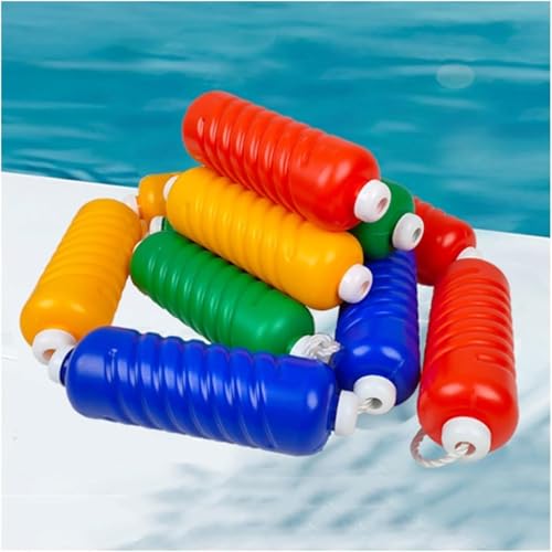 Preferspace Poolbahn-Trennseil-Set mit Schwimmkörpern für Schwimmbahnen am Strand/Wasserpark, schwimmende Absperrung (9 cm, 34/111,55 Fuß) von Preferspace