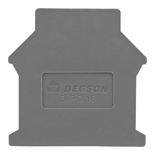 Endplatte für Reihenklemme PC16 16mm2 Durchgangsklemmen DGN 3572 von Preis-Zone