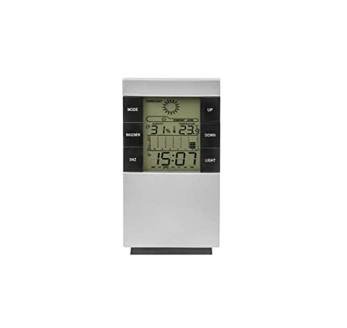 Preis-Zone 6 Funktionen Wetterstation Raumtemperatur Digital Thermometer Hygrometer Innen Sensor Bradas 8656 von Preis-Zone