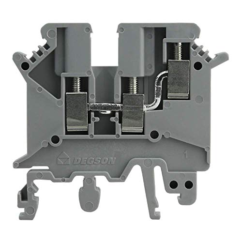 Reihenklemme 4mm2 3 Leiter Durchgangsklemme Grau DGN 3466 Reihenklemme 4mm2 3 Leiter Durchgangsklemme Grau DGN 3466 von Preis-Zone