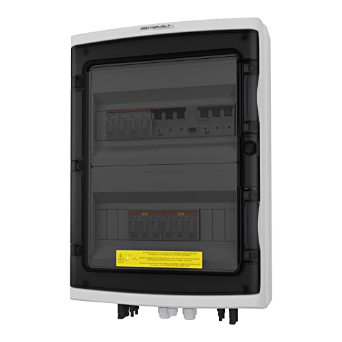 Solar Anschlusskasten AC DC 1000V 2-String B16 25A 300mA Mersen Photovoltaik PV Überspannungsschutz Blitzschutz Doktorvolt von Preis-Zone