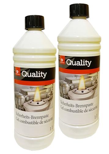 2 x Sicherheitsbrennpaste 1000ml, Brennpaste, Anzündpaste, Anzündgel 2 x Sicherheitsbrennpaste 1000ml, Brennpaste, Anzündpaste, Anzündgel von Preisjubel