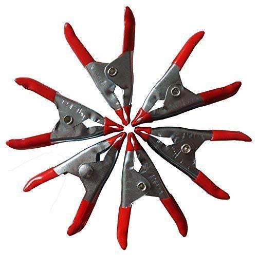 36 Leimzwingen aus Metall ca. 50mm, Leimzwinge, Federzwinge, Klemmzwingen von Preisjubel