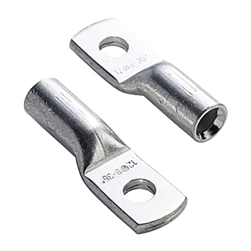 Rohrkabelschuhe 10 mm² M8 Unisolierte Kabel-Verbinder aus Kupfer verzinnt von Preisschmiede