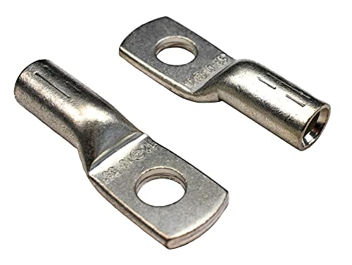 Rohrkabelschuhe 25 mm² M10 Unisolierte Kabel-Verbinder aus Kupfer verzinnt Rohrkabelschuhe 25 mm² M10 Unisolierte Kabel-Verbinder aus Kupfer verzinnt von Preisschmiede