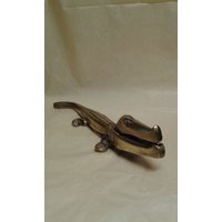 Krokodil Geformte Scharnier Messing Nussknacker Krokodil Geformte Scharnier Messing Nussknacker von Prelovedbargains