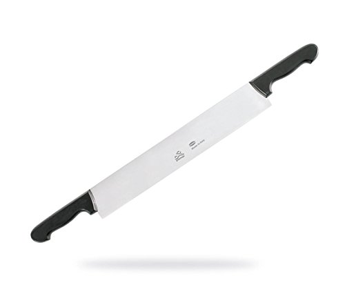 Premax - Messer mit 2 Griffen - Ideal zum Schneiden von Käse - Griff aus Edelstahl und Nylon - 13297 - Made in Italy von Premax