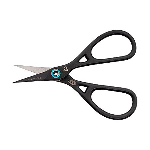Stickschere Ringlock Carbon-Chrom Teflon gerade (9,5 cm) von Premax
