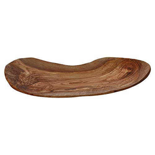 Premier Housewares 1104741 Fruit Tray, Olive Wood, Brown von Premier