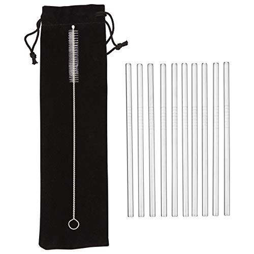 Premier Housewares 1405397 wiederverwendbare Strohhalme, Rostfreier Stahl von Premier