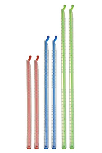 Premier Housewares 2er Set Anti Scald Griffe, roter TPR von Premier