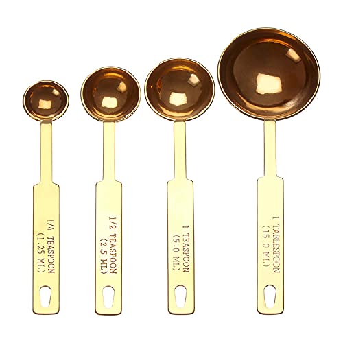 Premier Housewares Alchemist Gold Finish Measuring Spoons von Premier