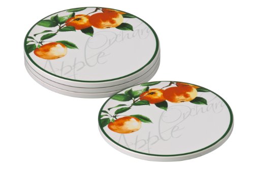 Premier Housewares Apple Orchard Untersetzer 4er-Set von Premier