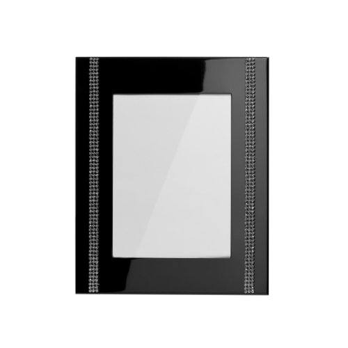 Premier Housewares Bilderrahmen mit Strassverzierung, 10,2 x 15,2 cm, Schwarz von Premier